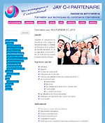 Site web Jay C-I Partenaire commerce international